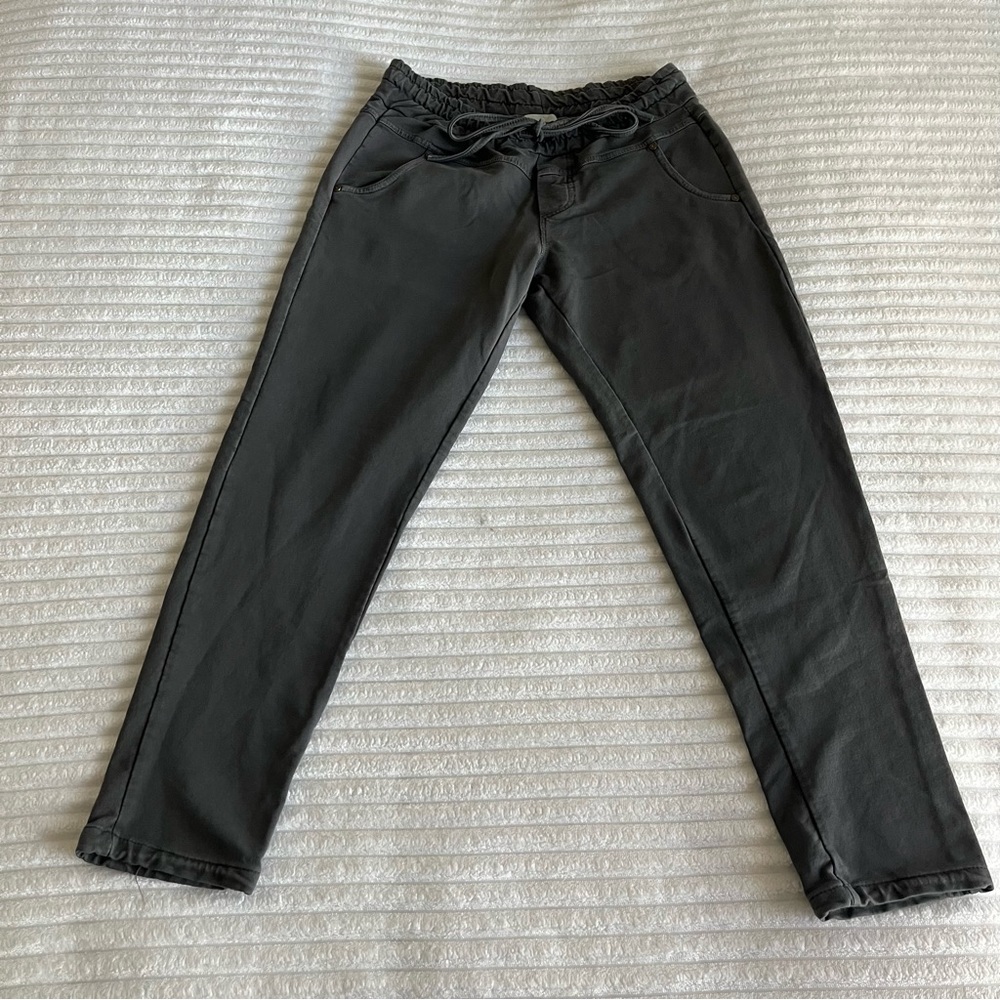Baci Grey Drawstring Pants